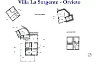 Planimetria - Villa La Sorgente