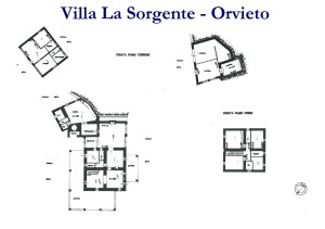Planimetria - Villa La Sorgente